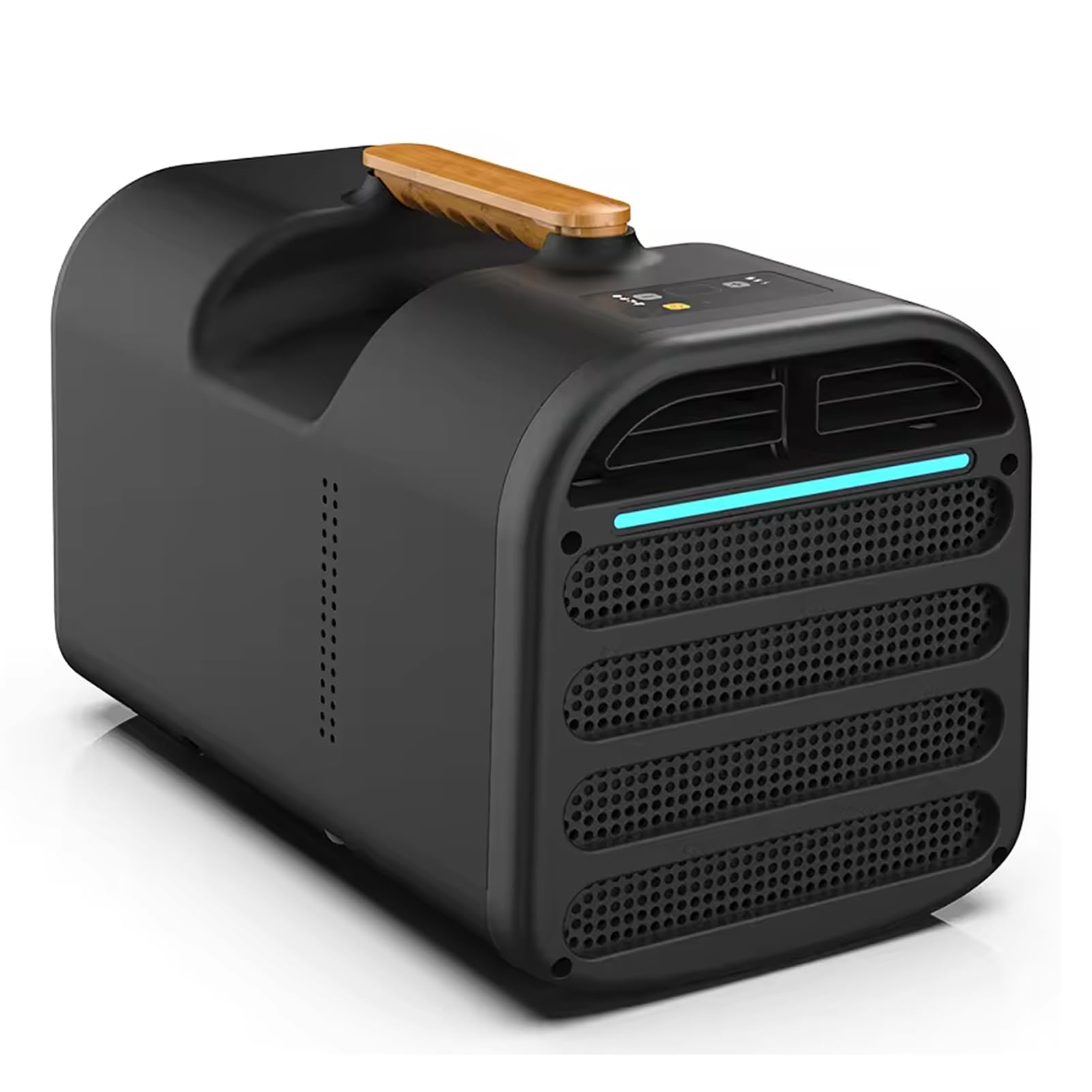 5200BTU Camping Air Conditioners Tent Air Conditioner with Remote Control and Ambience Light 4 Adaptable Modes Portable ac