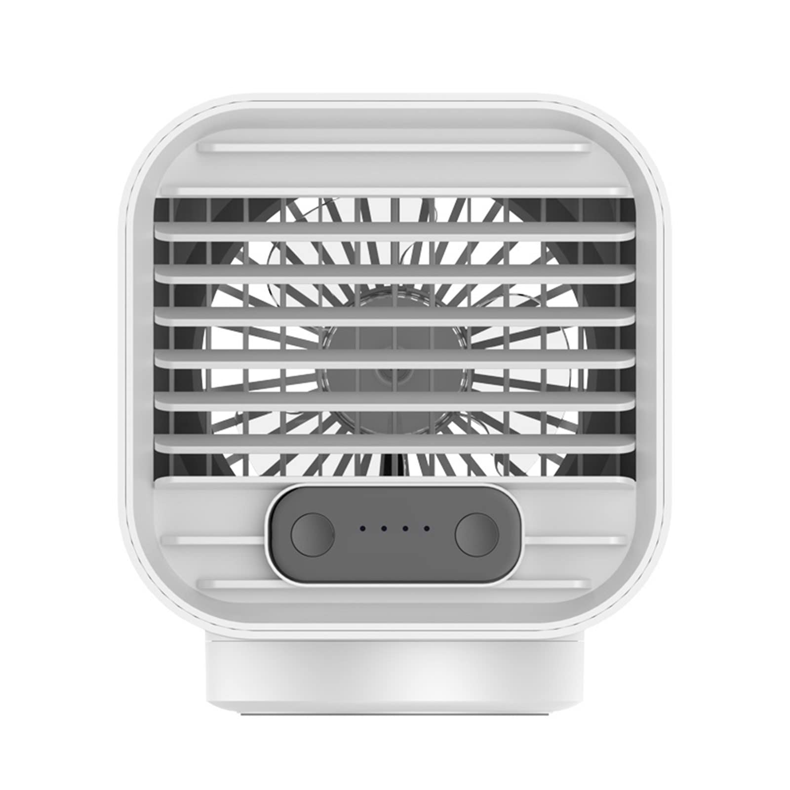 YIPOCH Portable Air Conditioner Electric fan cooling humidifier portable air conditioner bench top air cooler (Color : White)