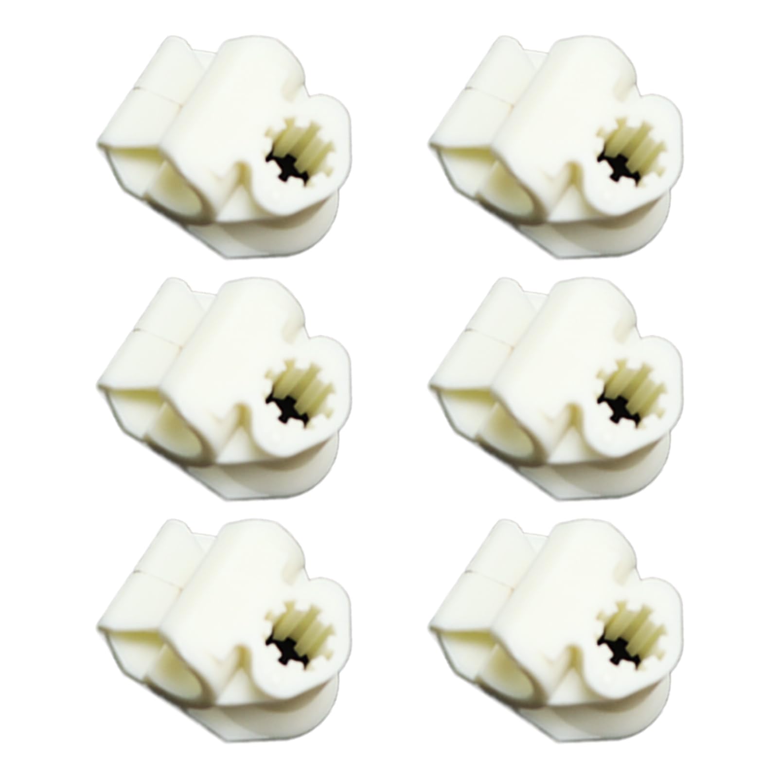 Yananac Pack Of 6 Metal Brake Hose Clips, 5.7Mm, Compatible With Mk4 Golf Bora X6 Tdi Gti V5 V6 R32, Quick And Easy To Install