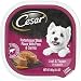 CESAR SAVORY DELIGHTS Wet Dog Food Porterhouse Steak Flavor with Peas & Carrots, (Pack of 24) 3.5 oz. Trays
