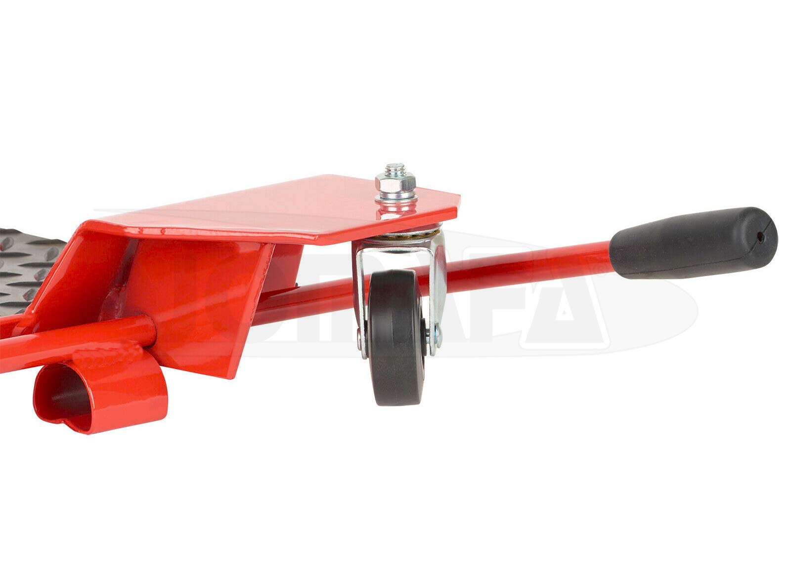 Plataforma para moto con ruedas, soporte central. Base para mover motos, 150KG