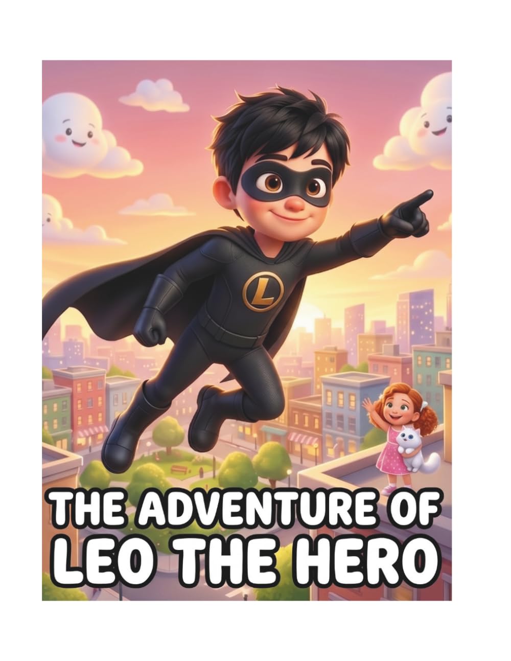 The Adventure of Leo The Hero: A Superhero Brother Helps His Sister Find Her Lost Cat