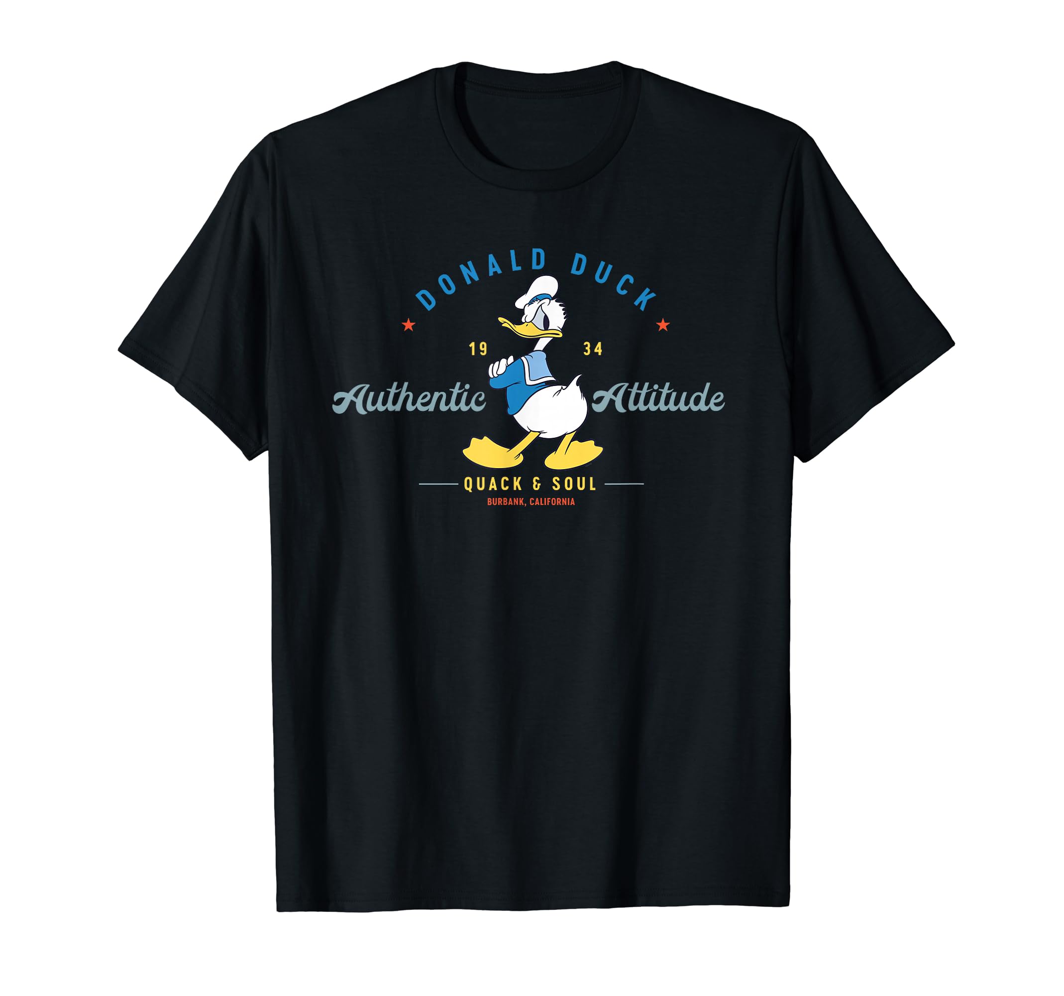 ディズニー ヴィンテージ ドナルド 七分袖 Tシャツ カットソー タイムライン 61Z5uhxQJ-L.jpg