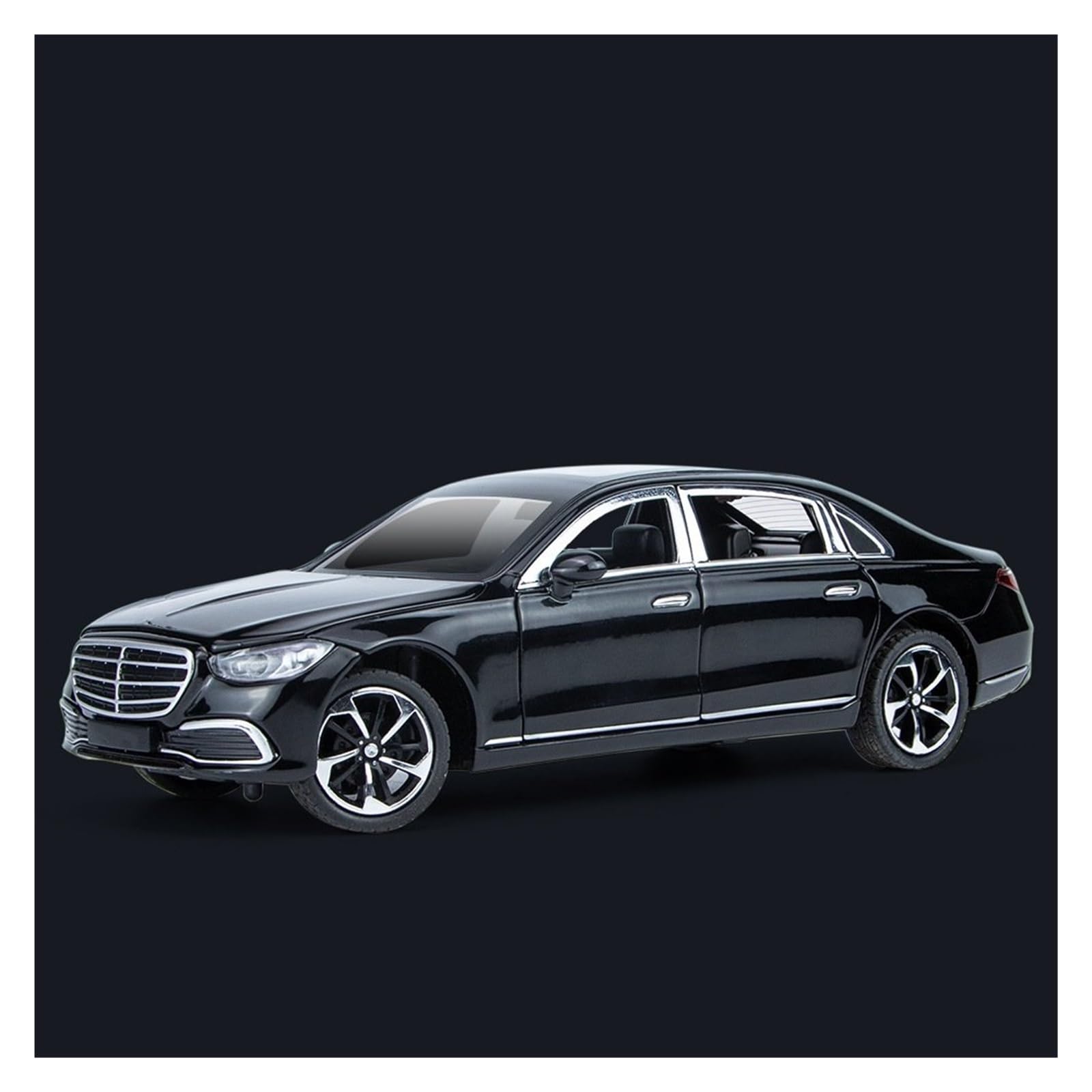 BANKOTO Diecast Car 1:24 For Benz S400L Alloy Die Casting Model Car Ornaments Collectible