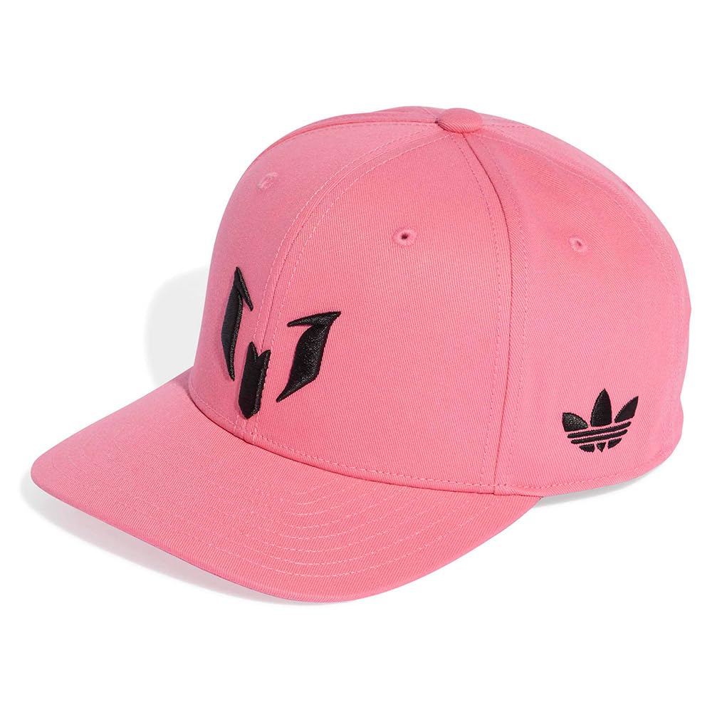 adidas Unisex Lionel Messi Snapback Cap, Pink Fusion/Black, XXS-XS