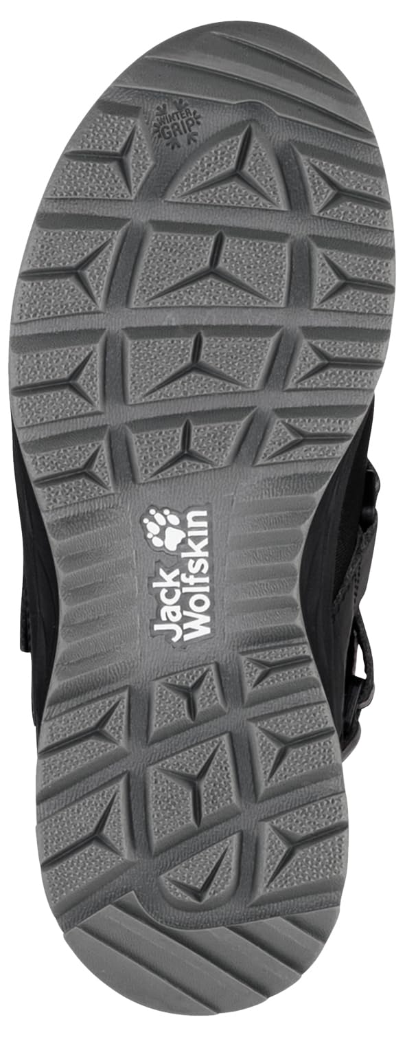Jack Wolfskin Dzieci uniseks POLAR BEAR TEXAPORE MID VC K buty śnieżne, phantom/burly Żółty XT, 37 EU