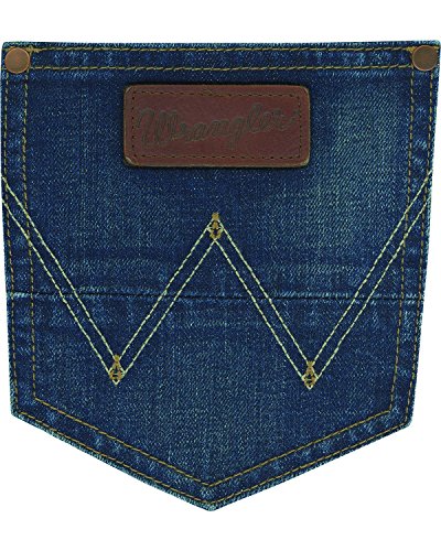 Image of Wrangler Men's Retro Slim Fit Straight Leg Jean
