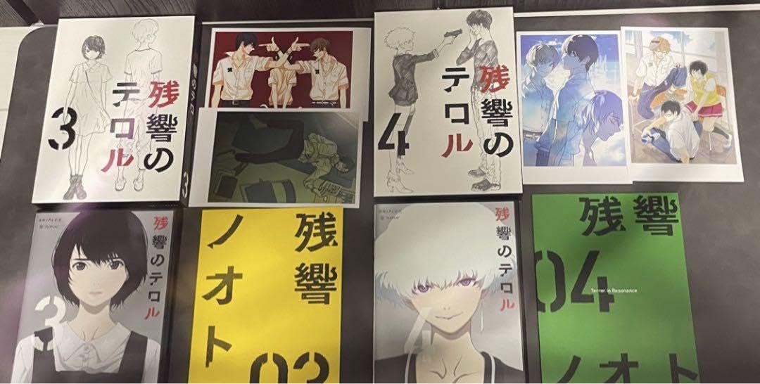 残響のテロル Blu-ray 全巻セット（全巻収納BOX付）1巻のみ開封 残響のテロル Blu-ray 全巻セット（全巻収納BOX付）
