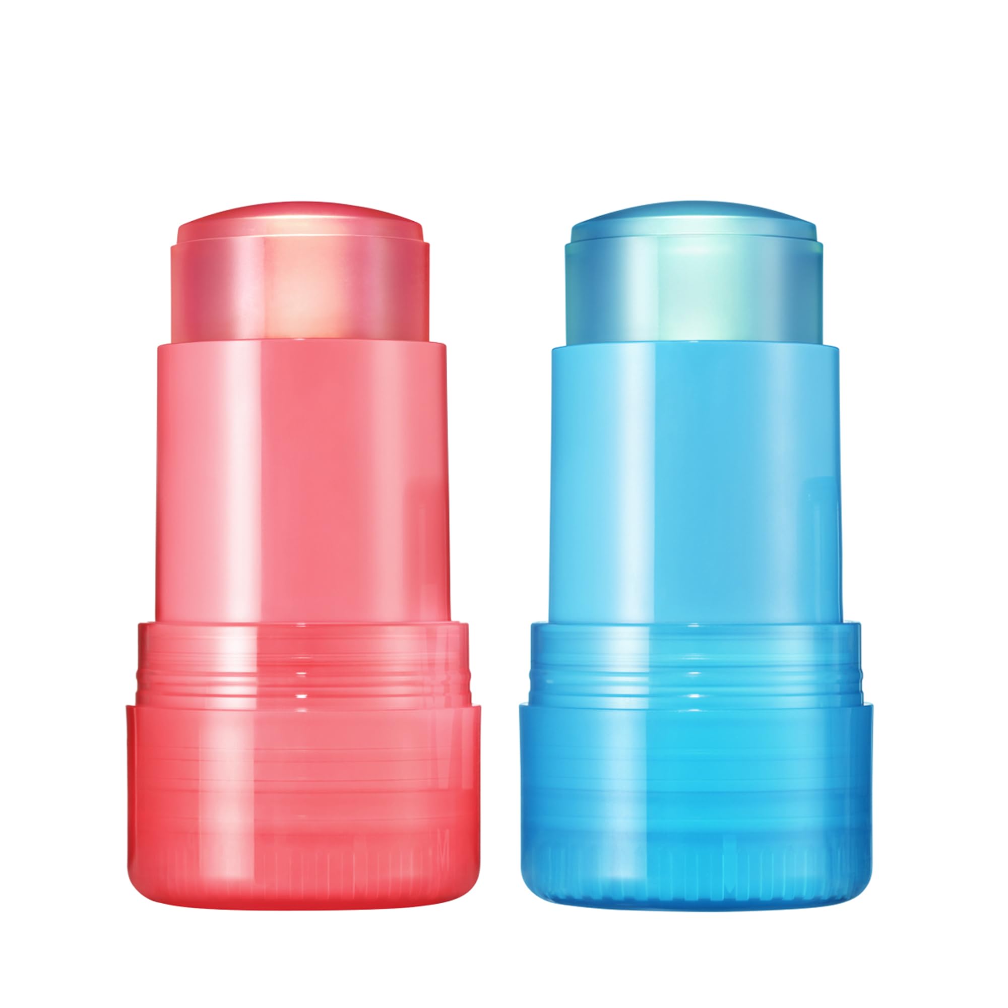 Calming + Hydrating Jelly Skincare Serum Set – Reduce the Look of Puffiness + Redness, Brighten Skin + Minimize Look of Pores + Lines – Cooling Water + Watermelon Jelly, 0.21 oz each