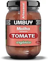 Umbuy Orgnicos Molho Orgânico Artesanal De Tomate Temperado Umbuy Orgânicos 255G