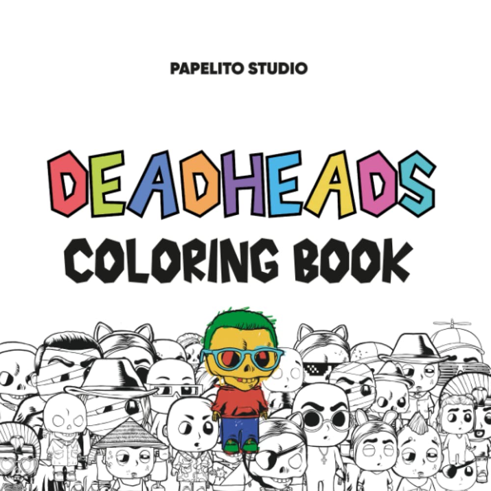 Deadheads Coloring Book
