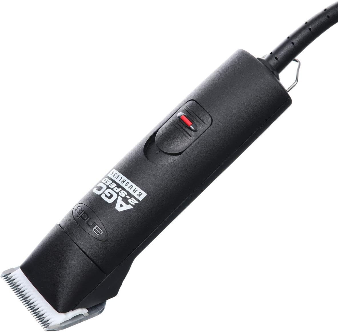 UltraEdge Super 2-Speed Detachable Blade Clipper AGC2, Create Your Way, Professional Animal/Dog Grooming Clipper, Superb Performance - Black