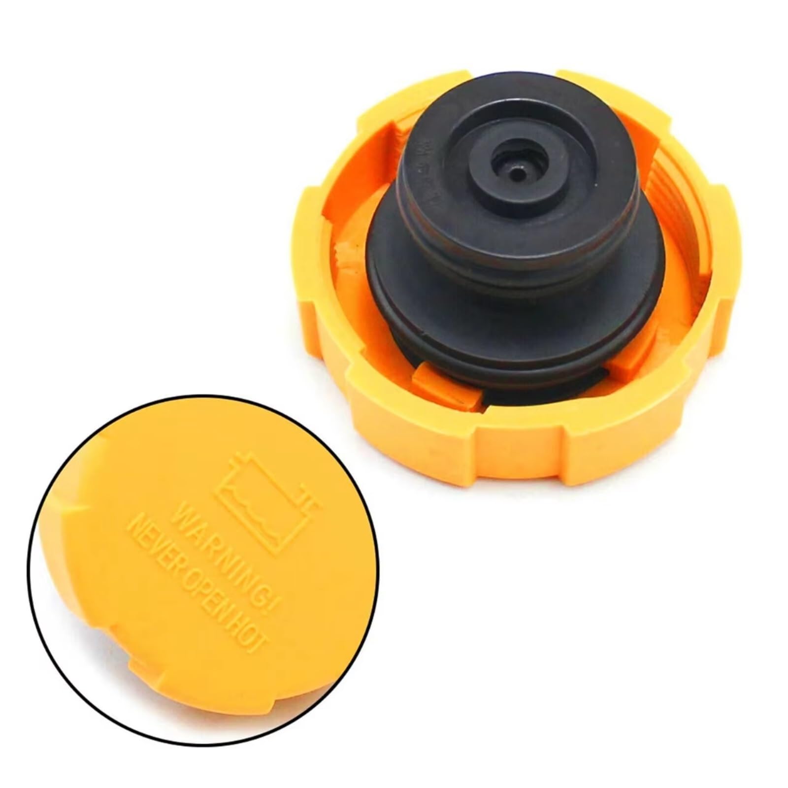 Compatible con Vauxhall Zafira Mk2 B A05 2005 2006 2007-2014 1304677 09202799 01304677 Depósito de expansión Tapa del radiador