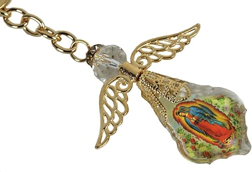 Miniatura 1 de 12 piezas de Nuestra Señora de Guadalupe Favor Bautismo Primera Comunión Memoria Regalo Ángel LlaverosRecuerdos De Mi BautizoPrimera Comunión