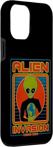 Miniatura 3 de Funda para iPhone 13 Pro Max Alien Invasion 1984 Tech Noir Distopía