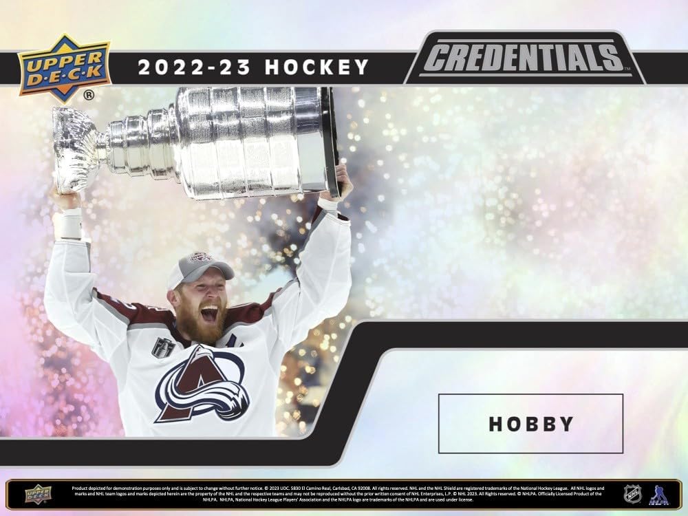 2022-23 Upper Deck Credentials Hockey Hobby Box