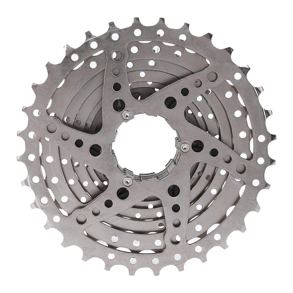 Cassetta sostituzione per mountain bike, 9/10/10/12 velocità 32/36/42/46 T Cassetta sostituzione per i da strada Cassetta ruota libera Pignone Accessori di ricambio sostituzione per iclette(9S 11-32T)