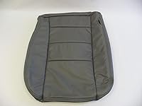 Vista 3 de 2002 a 2007 para Ford F-250 F-350 Lariat pasajero inferior vinilo asiento cubierta gris