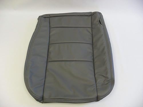 Miniatura 3 de 2002 a 2007 para Ford F-250 F-350 Lariat pasajero inferior vinilo asiento cubierta gris
