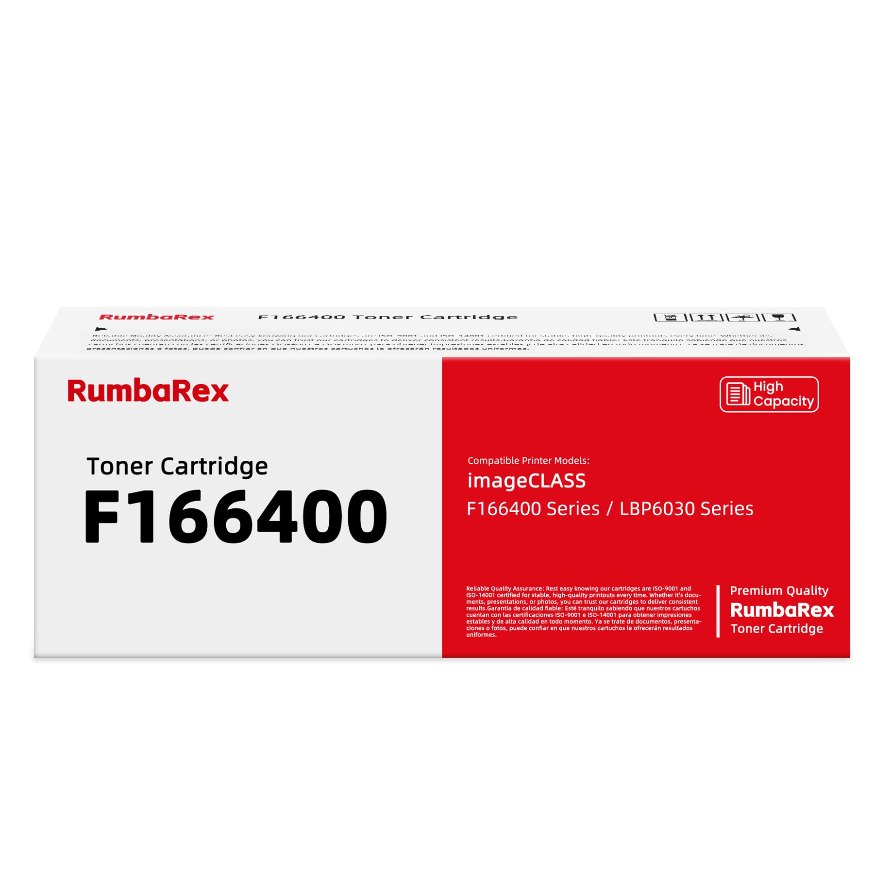 F166400 Toner Cartridge Replacement for Canon F166400 Toner Cartridge for F166400 Printer Ink Black, 1-Pack