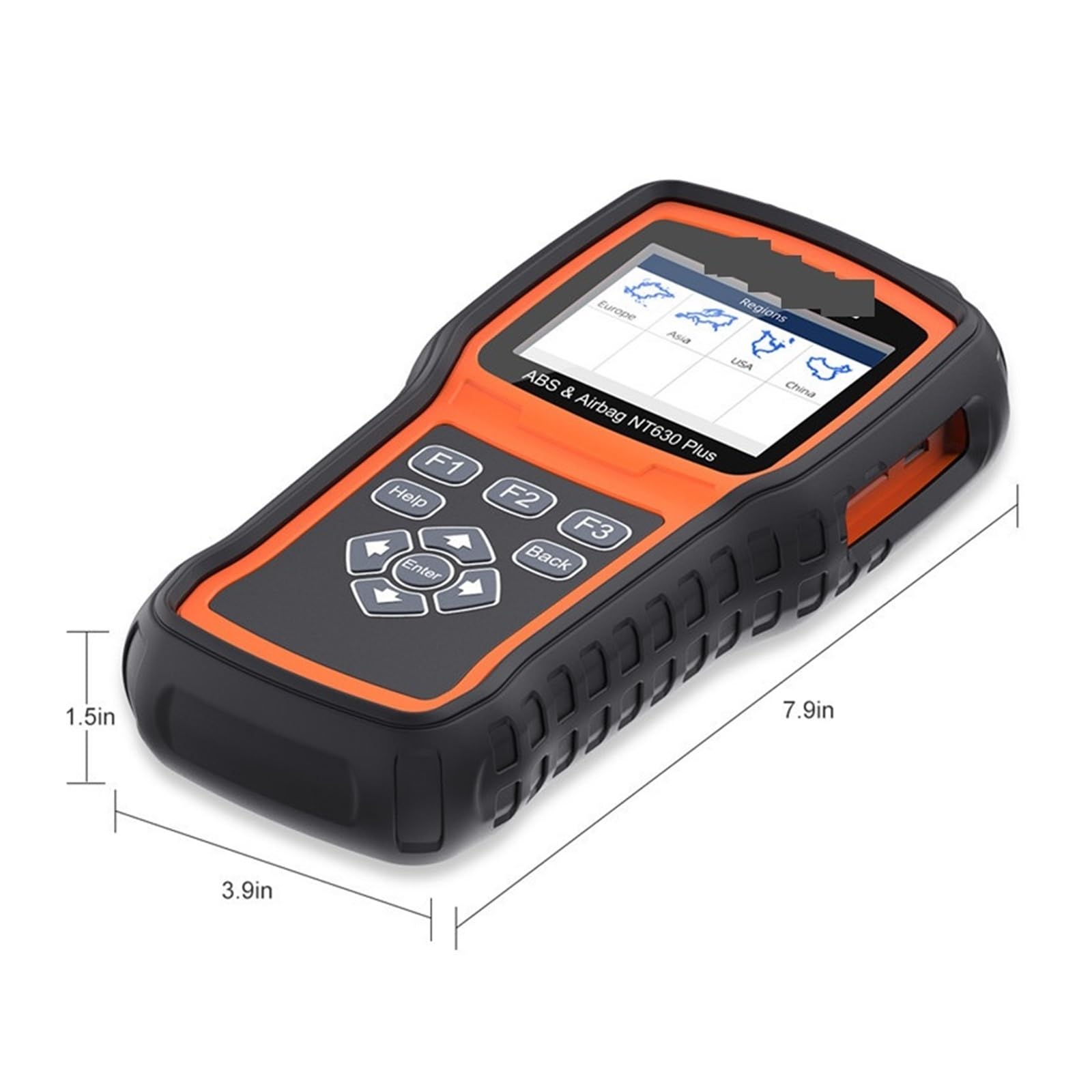 Skaner do Samochodu, Skaner samochodowy OBD2 Czytnik kodów OBD ABS Poduszka powietrzna SRS Reset danych o zderzeniu Auto Car Diagnostic Scanner Narzędzia