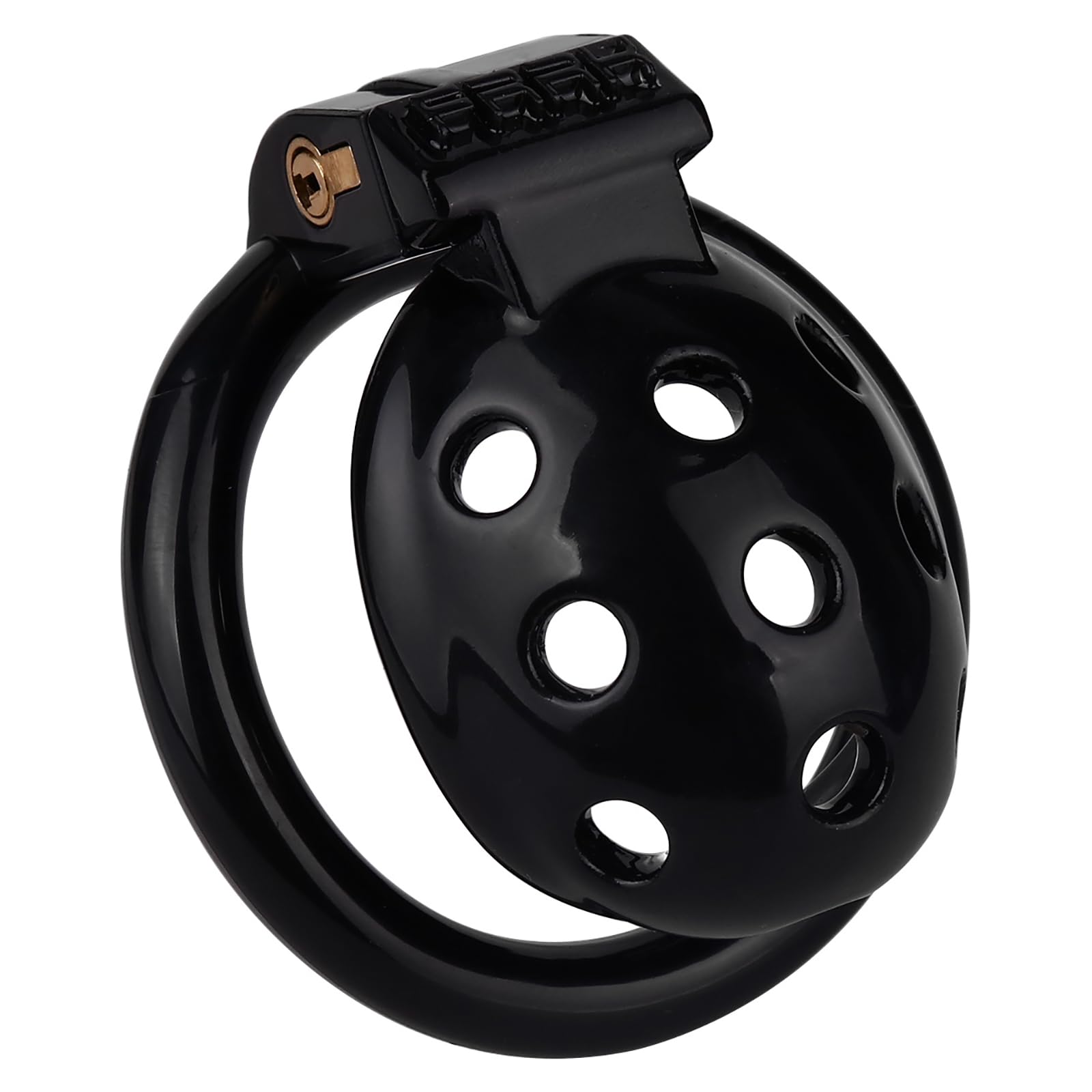 Chastity Cage Pene Jaulas De Pene En Bondage Chastity Cage Uomo Cintura Castità Per Uomo Penis Cage Gabbia Pene Cock Cage Sex Toy Gabbia Castità Per Uomo Gabbia Di Castità (Black)