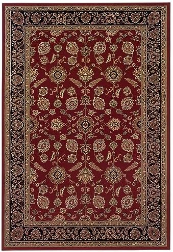 Oriental Weavers OW Sphinx Ariana Red/Black Rug Traditional Persian 6'7" x 9'6" (271C3) Kitchen & Dining