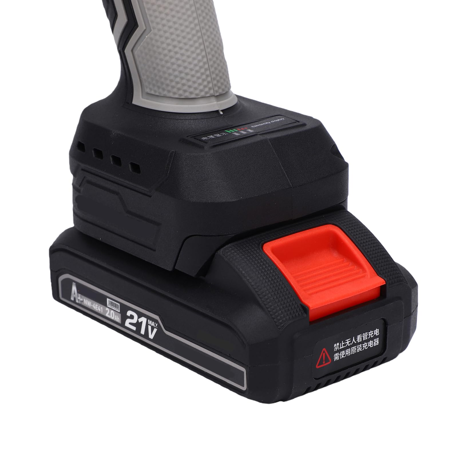 Matybobe Mini Herramienta de Amolado Angular Eléctrica de 15000 Rpm con Batería 21 V 2000 MAh y 3 Discos Corte, Herramienta Corte Manual Velocidad Variable (Enchufe europeo)