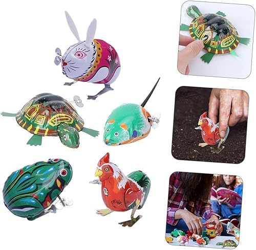 Miniatura 9 de 5pcs Mini Wind- up Juguetes de Halloween Juguetes Fiesta Caminar Saltar Juguete de Rana Saltar Juguete Niños Juguete Preescolar Juguete de Dibujos