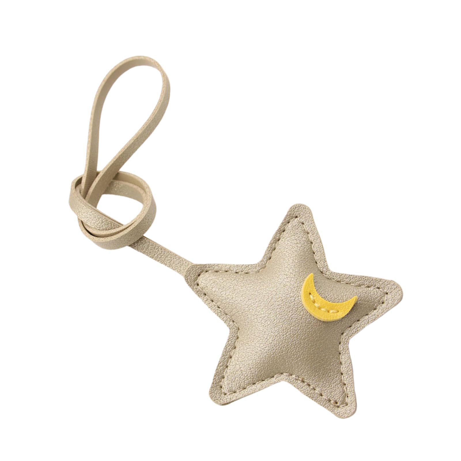 Ksikdeg Lightweight Friendly Star Hanging Ornament Fashion Bag Pendant Stylish Bag Decors for Travel Luggage and Daily Commute Star Charm for Bags