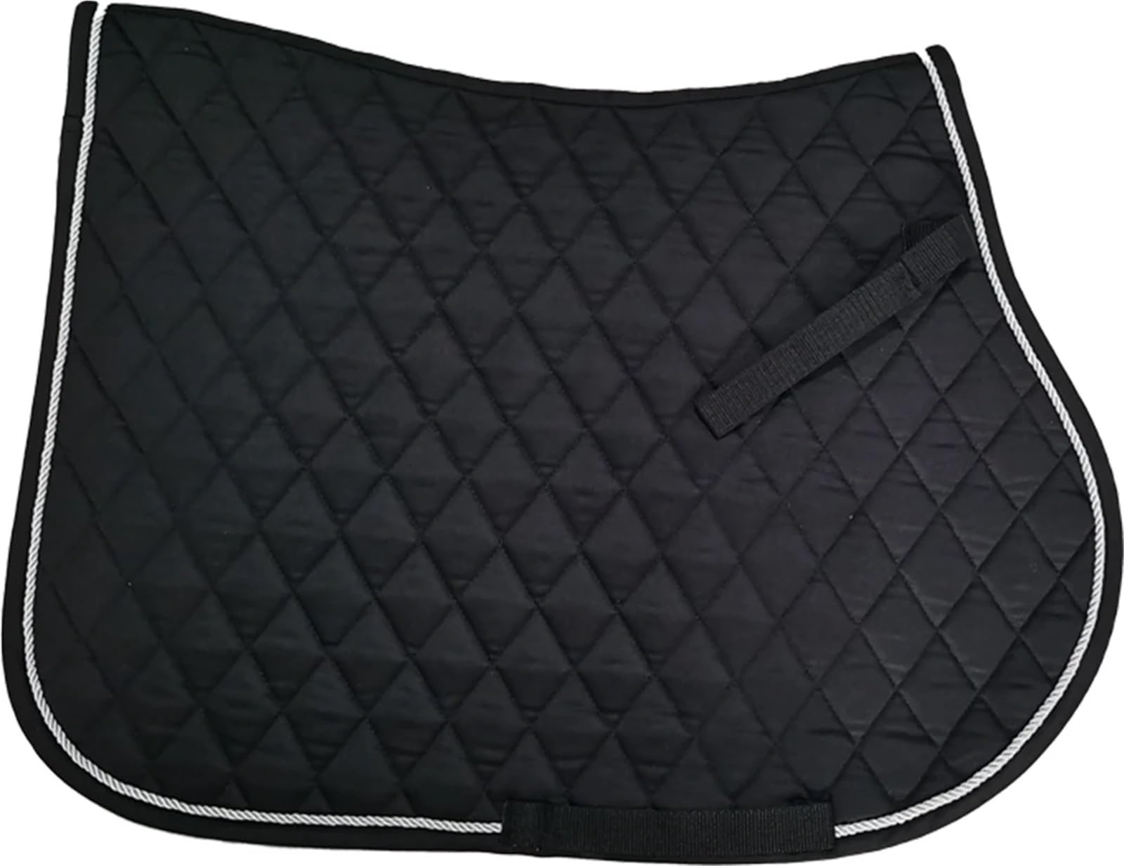 Mantilla para Caballo Almohadillas de sillín que absorbe el sudor, almohadilla absorbente de golpes, almohadilla de sillín gruesa(Blue1)