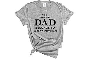 This Dad Belongs to Customizable T-shirt