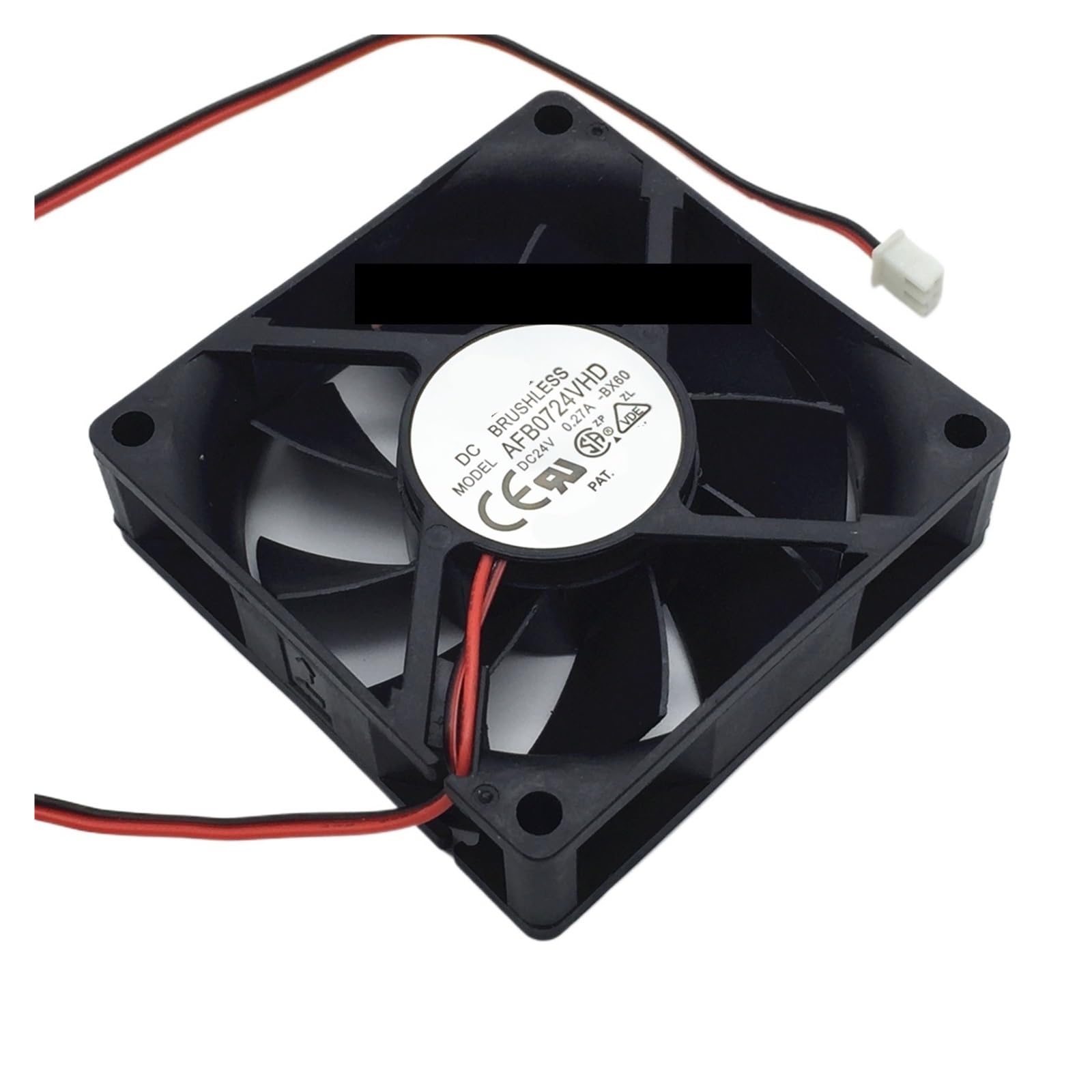 UITGVDQAT AFB0724VHD BX60 DC 24V 0.27A 70x70x20mm 2-Wire Server Cooling Fan