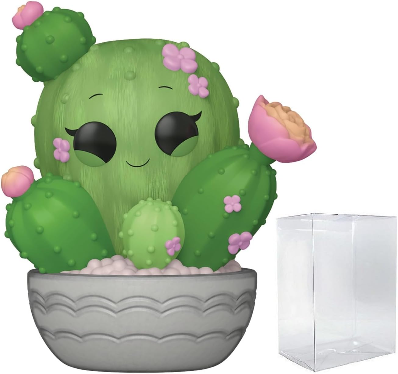 POP Funko Kawaii Plants: Flora - Barrel Cactus Vinyl Figure (Bundled with Compatible Box Protector Case), Multicolor, 3.75 Inches