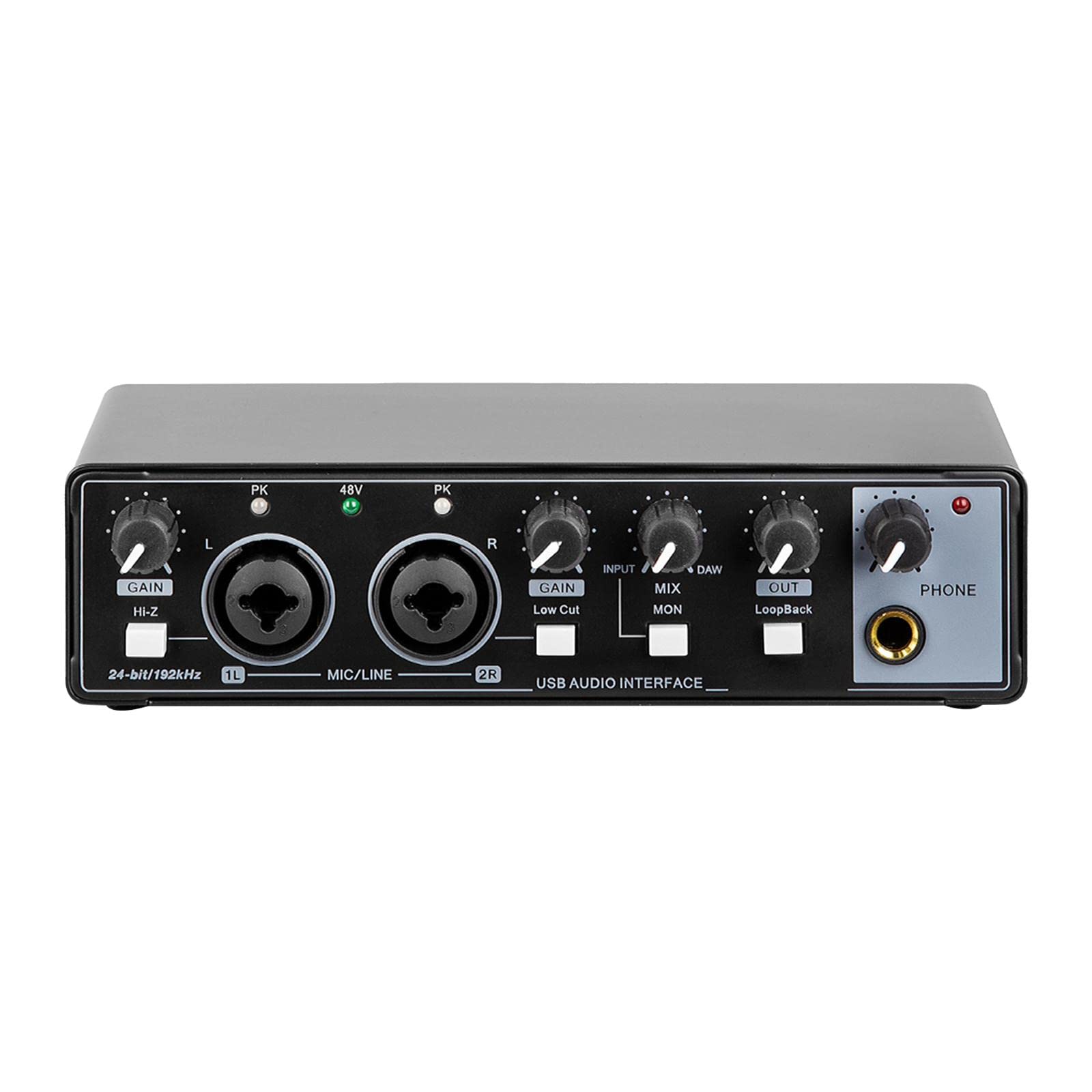 predolo Externer Soundkarten Soundmixer USB 2.0 für Computerspiele