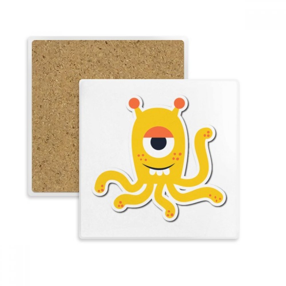 Coaster Tasse en Pierre Absorbante Alien Univers pour Boissons