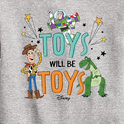 Disney - Toy Story - Toys Will Be Toys - Toddler & Youth Crewneck Fleece Sweatshirt3