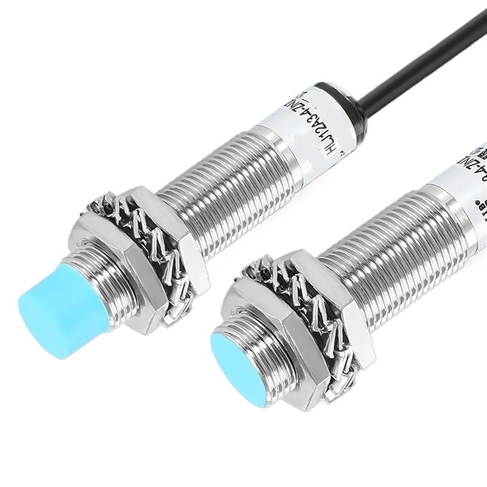 Sensor inductivo M12 de proximidad impermeable HLJ12A3 con detección NPN estable de 3 hilos