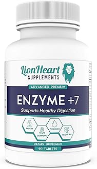 DIGESTIVE ENZYMES SUPPLEMENT - Includes Purified Ox Bile Salts - Tablets for No Gallbladder Sufferers - Enzyme for Digestion & Gas Relief - Helps Bloating, Acid Reflux, Constipation & Repair Leaky Gut