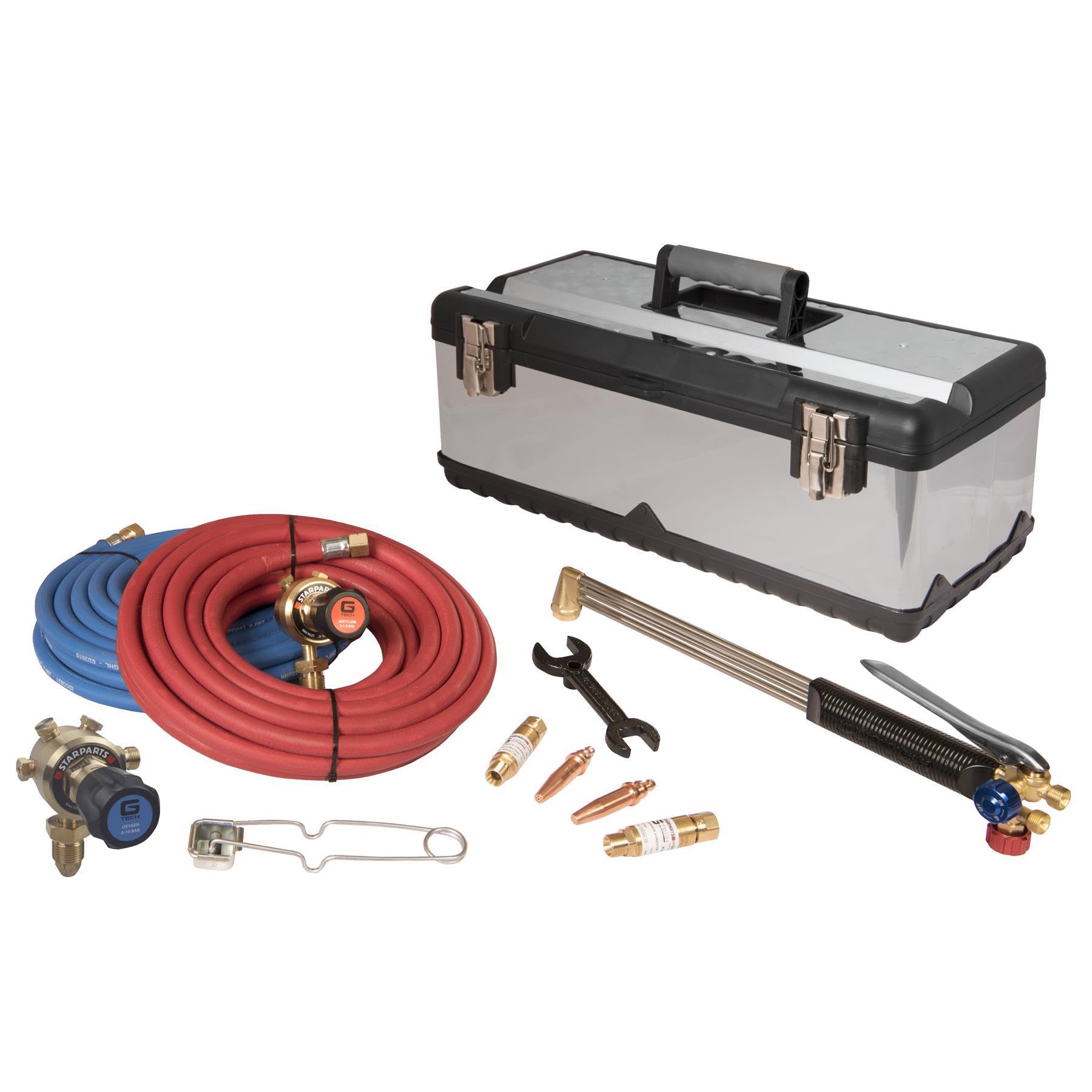 Ab Tools Oxy Acetylene Cutting Set Oxygen Gas Sheet Metal Brazing Torch Nm 18/90