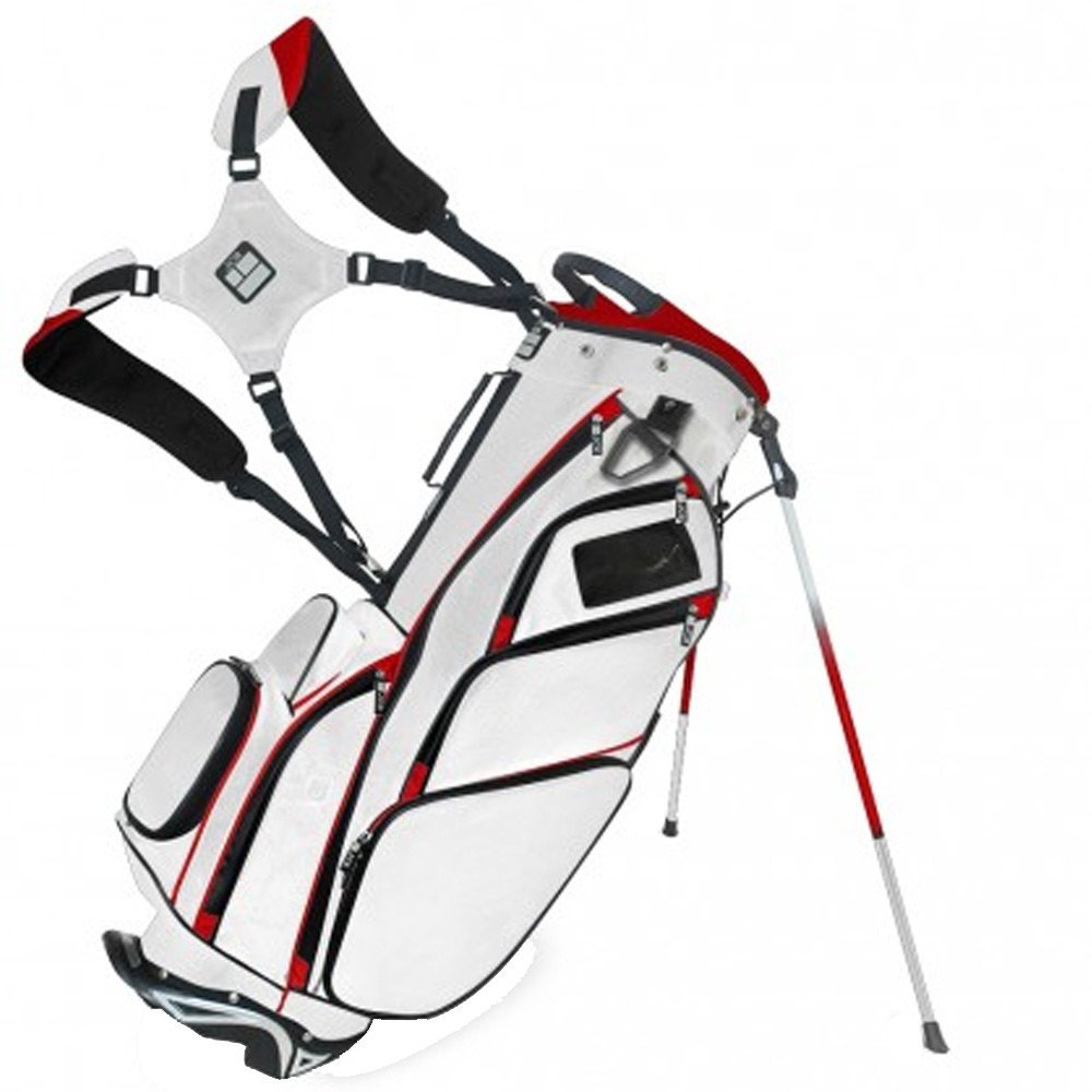 JCR Inc DL550s Golf Stand Bag White/Red