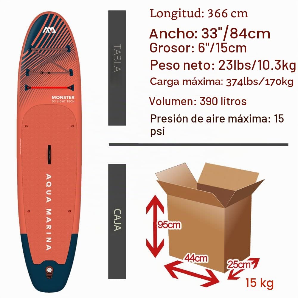 Aqua Marina Aufblasbare Stand Up Paddle Boards (iSUP) ? Komplett-Sets f?r Erwachsene