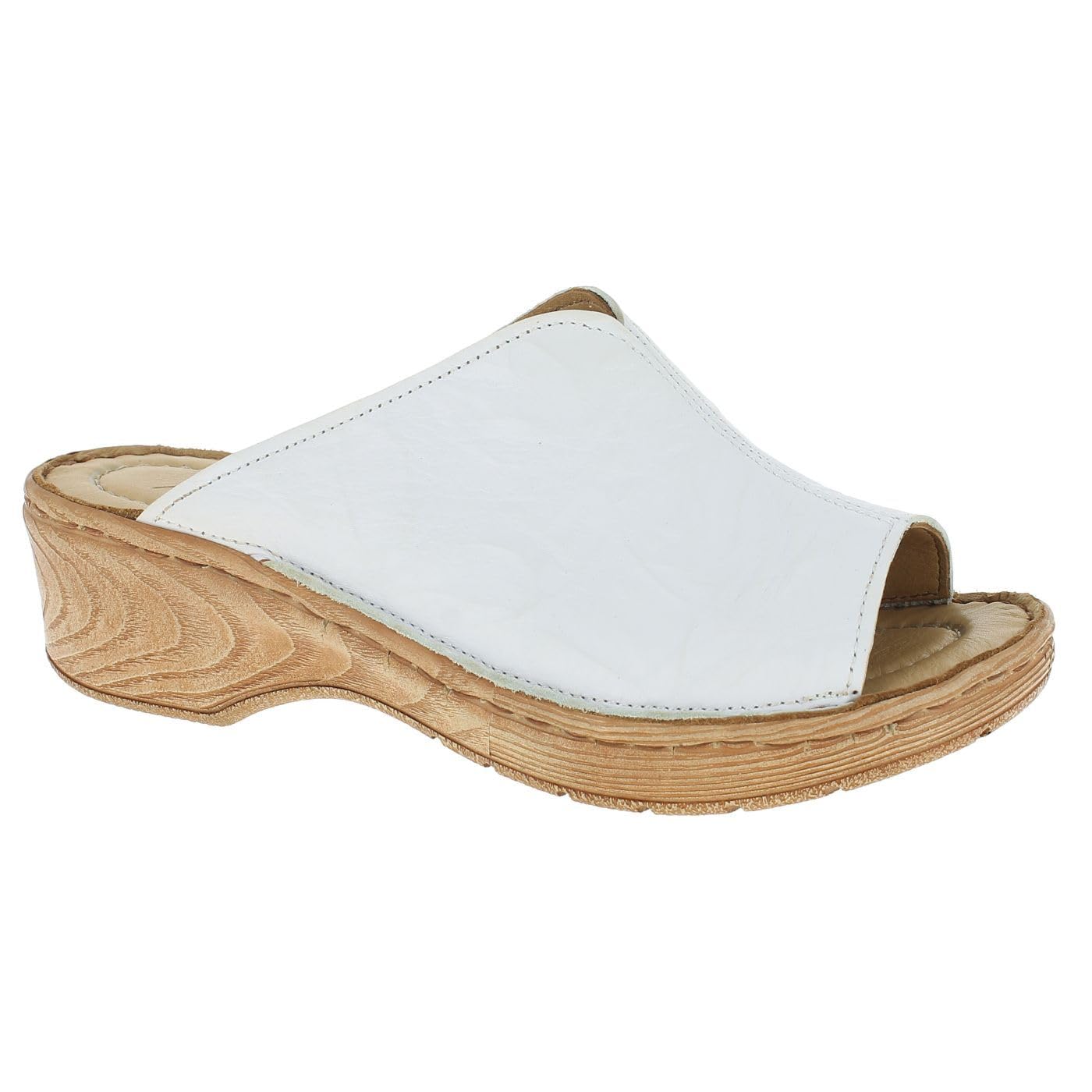 Andrea Conti Women's Sandals Heeled, Weiß, 4.5 UK
