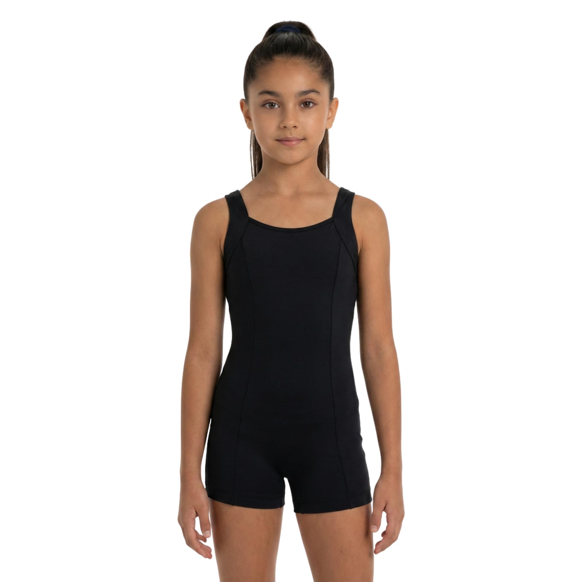 IKAANYA Girls Unitard or Biketard for Gymnastics, Dance, Acrobatics or Swimming (Ages 3-15)-image-18
