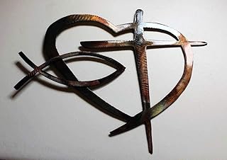 Heart & Cross and Fish Special Copper/Bronze 11
