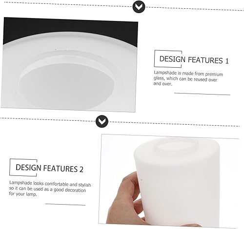 Miniatura 8 de SOESFOUFU Pantalla de cristal para sala de estar elegante colgante de luz de estado de ánimo cálido fácil de instalarquitar