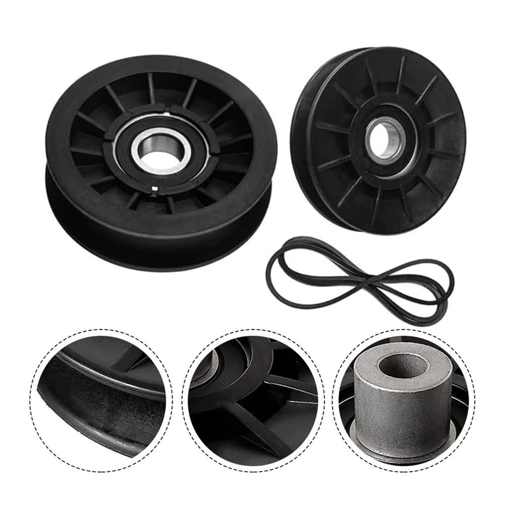 Kit de Correa de transmisión y polea tensora for cortacésped con C756 05024 756 05032, reemplaza 756-05024 756-05032, Herramientas de jardinería Piezas de cortacésped