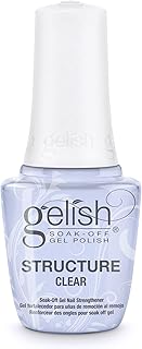 Gelish Brush On Structure Gel – Self-Leveling, Building and Strengthening Nails, Ideal for Sculpting, Enhancing Gel Manicures, and Achieving a Durable, Long-Lasting Finish