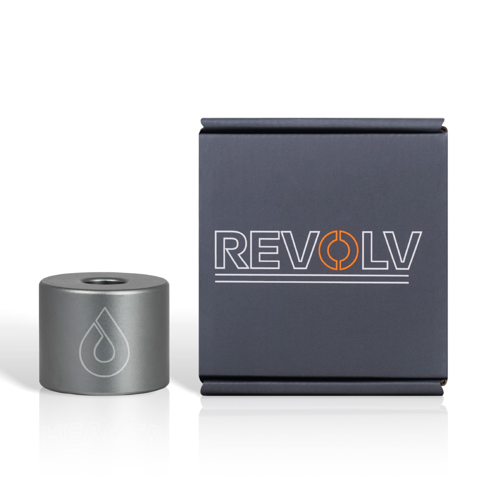 Revolv Razor - Razor Stand - Durable Razor Holder with Rubberized Non-Slip Base - Keeps Blades Clean, Dry & Upright -Opening measures 3/4 of an inch. Compatible with Most Cartridge Razors