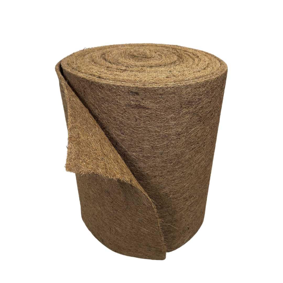 Florade® Tappetino in cocco – Protezione invernale per piante e piante in vaso, isolante e traspirante, 100% biologico, diverse misure, larghezza: 50 cm, lunghezza: 10 m